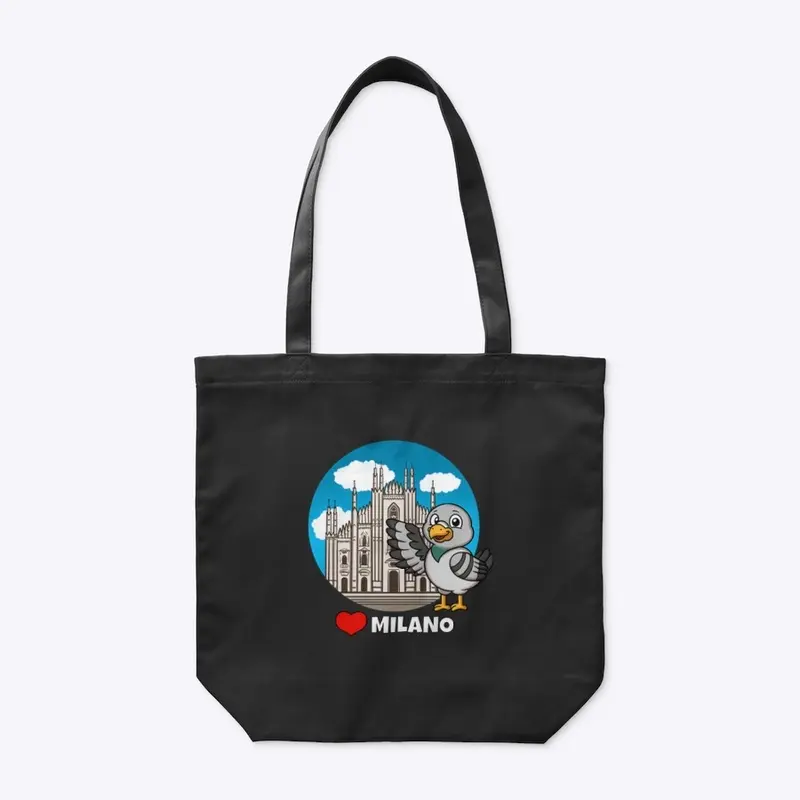 Love Milano Shopping Bag Black