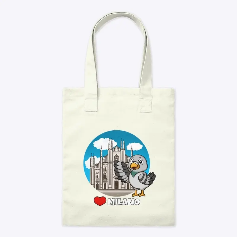 Love Milano Shopping Bag White